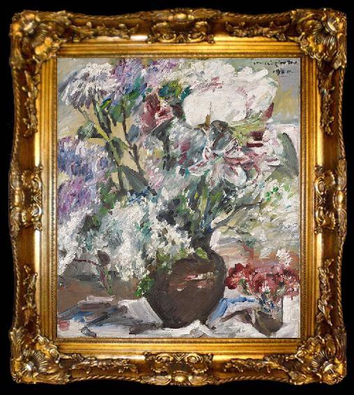 framed  Lovis Corinth Flieder und Anemonen, ta009-2